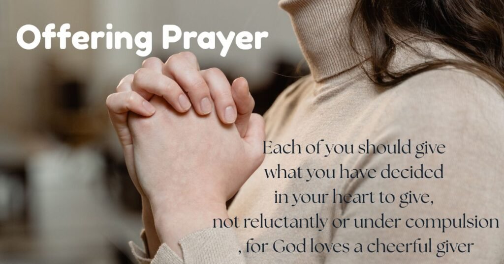 150+ Powerful Offering Prayer Examples to Bless Your Tithes, Church, and Heart 2026