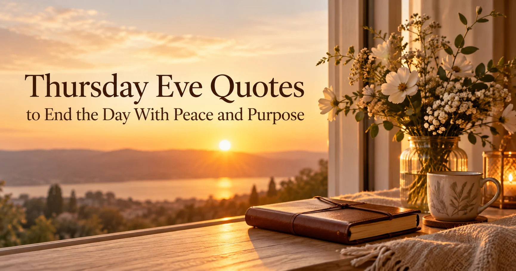 101+ Thursday Eve Quotes for Calm, Hope, and Weekend Energy