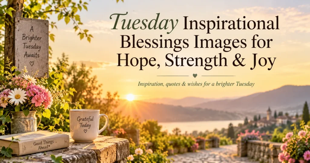 101+ Tuesday Inspirational Blessings Images for Hope, Strength & Joy