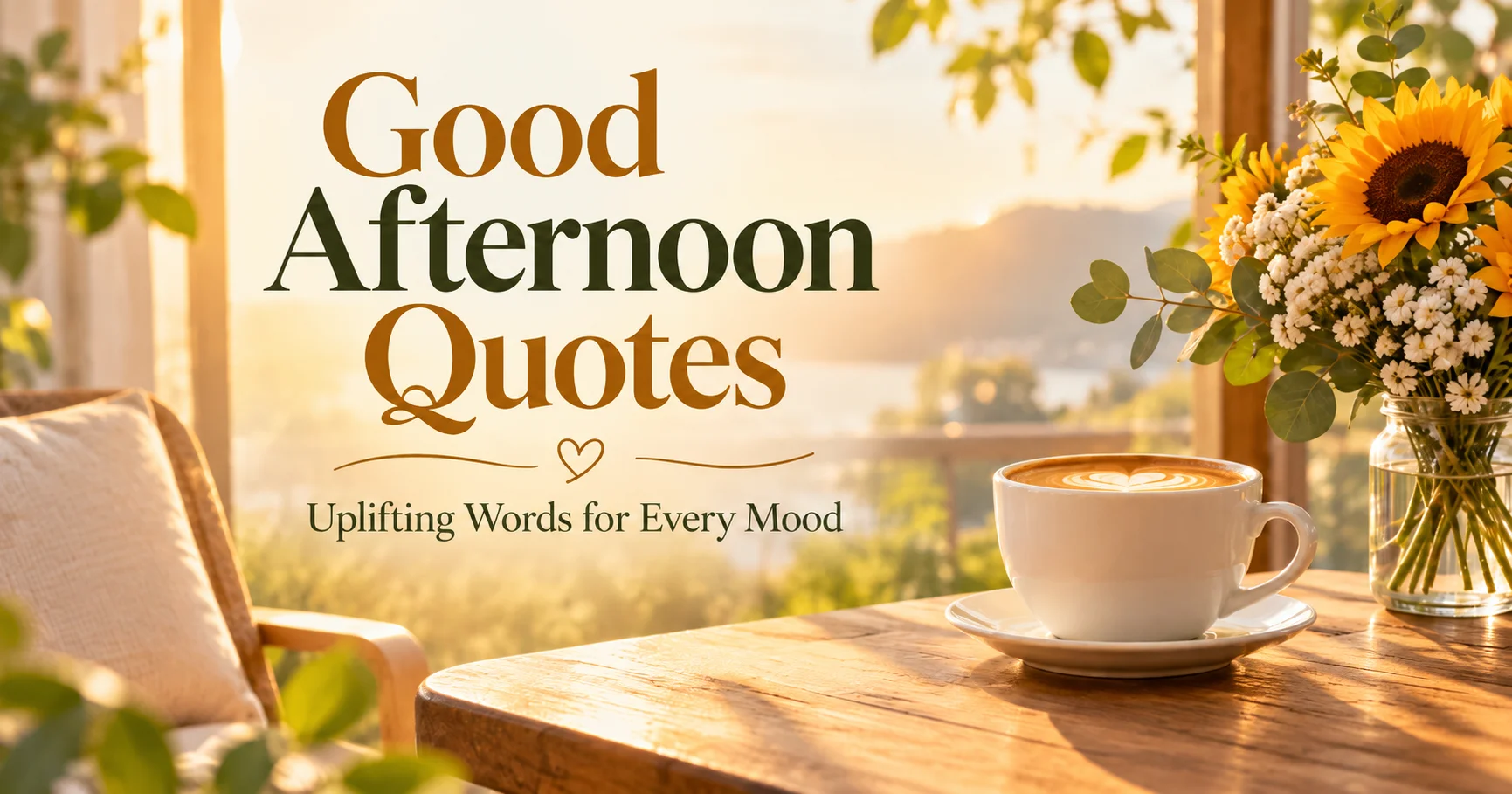 121+ Good Afternoon Quotes to Brighten the Rest of the Day