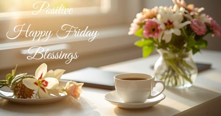 123+ Positive Happy Friday Blessings to End the Week Smiling