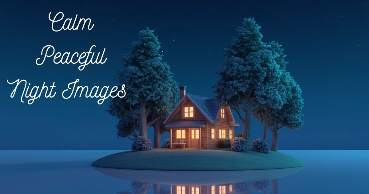 135+ Calm Peaceful Night Images with Gentle Good Night Messages