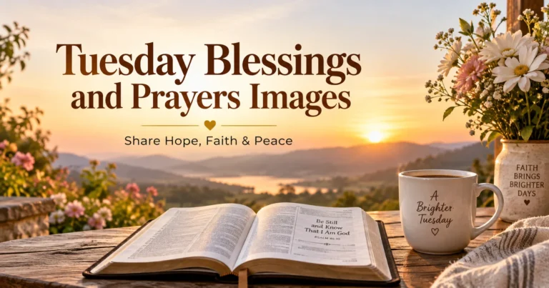 185+ Tuesday Blessings and Prayers Images to Share Hope, Faith & Peace