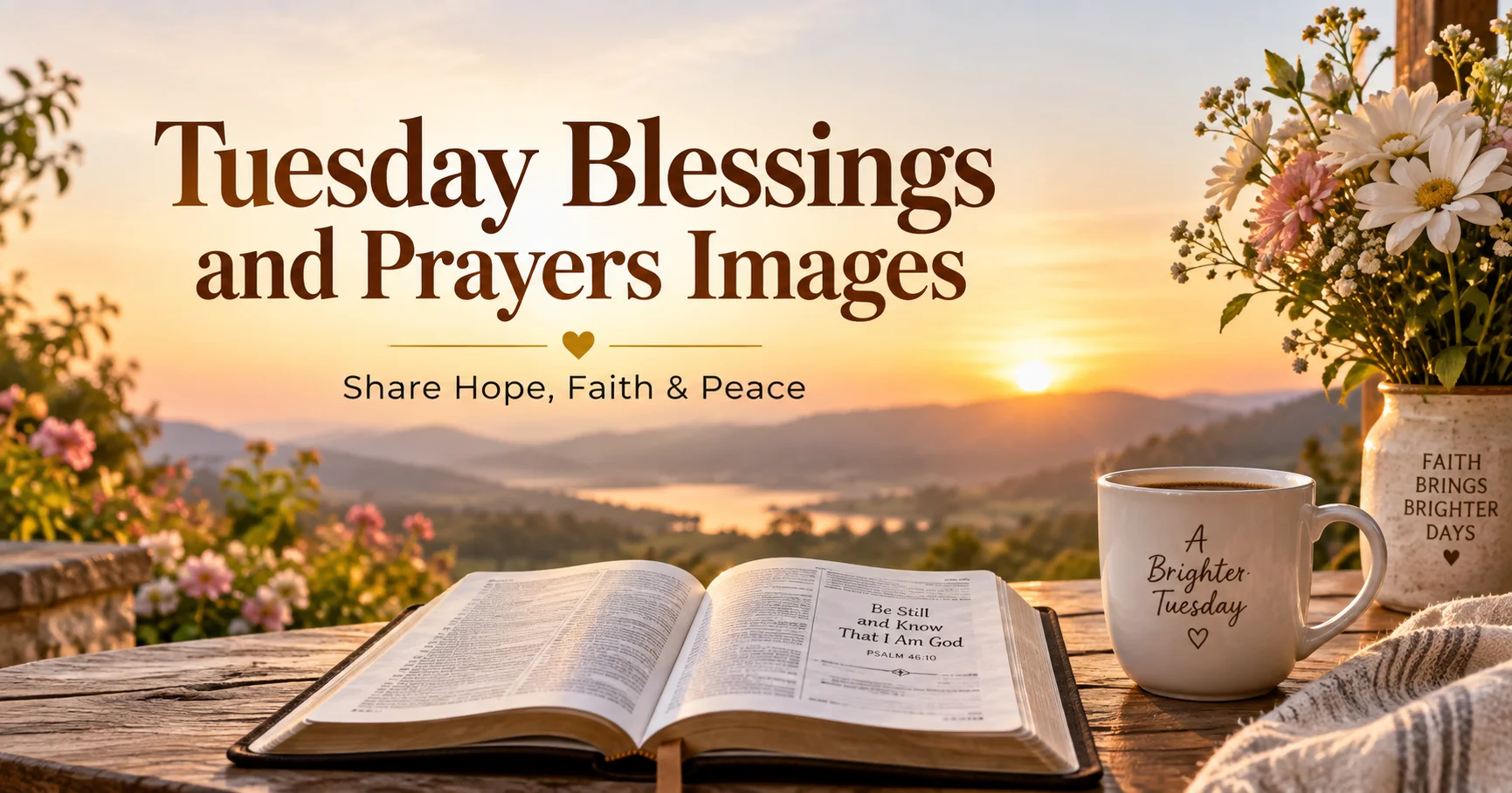 185+ Tuesday Blessings and Prayers Images to Share Hope, Faith & Peace