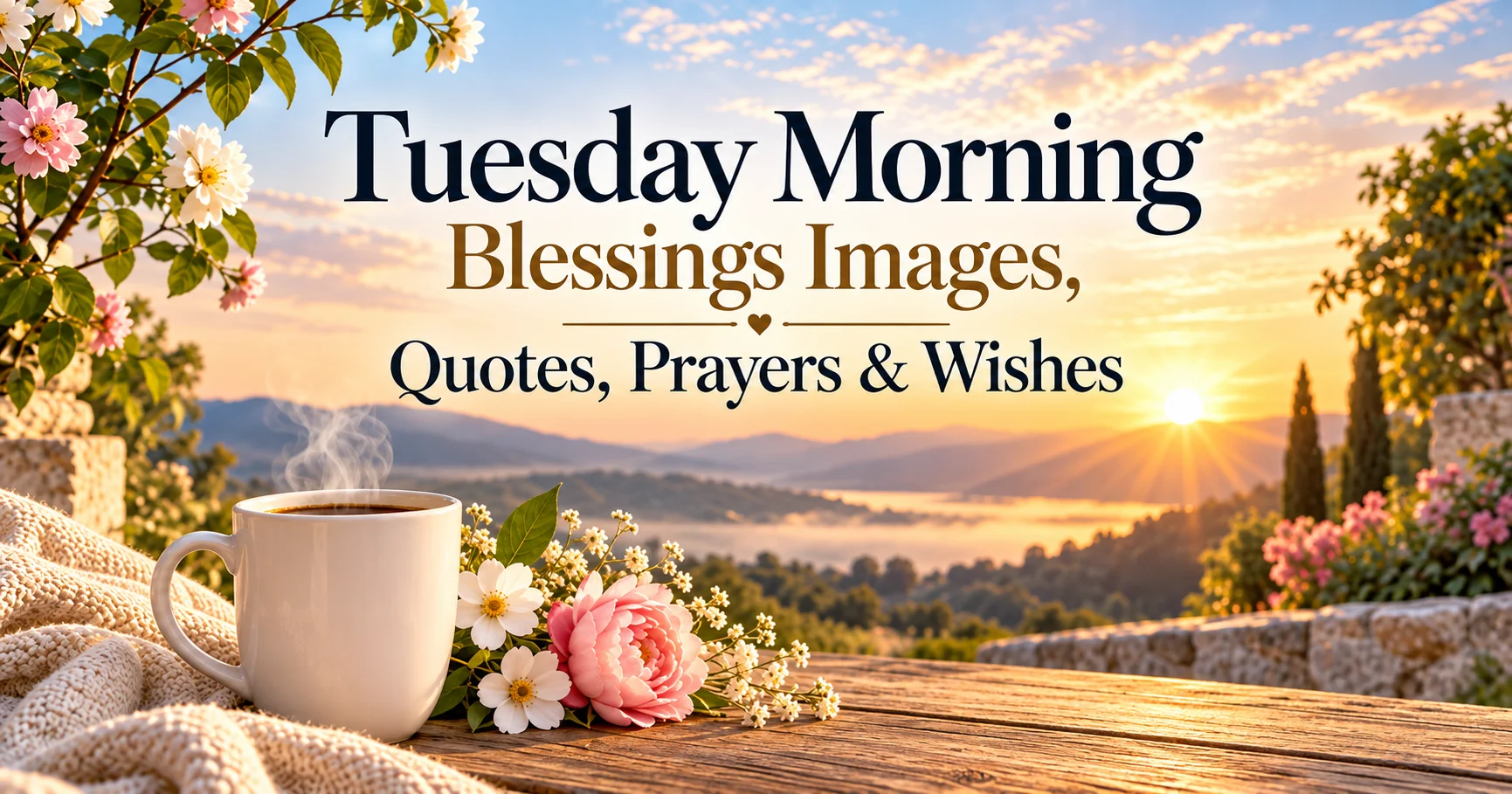 201+ Tuesday Morning Blessings Images, Quotes, Prayers & Wishes