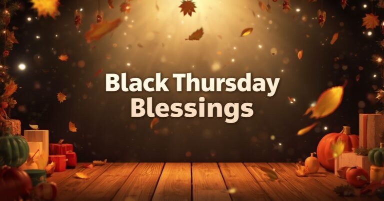 220+ Black Thursday Blessings for Faith, Strength, and Joy