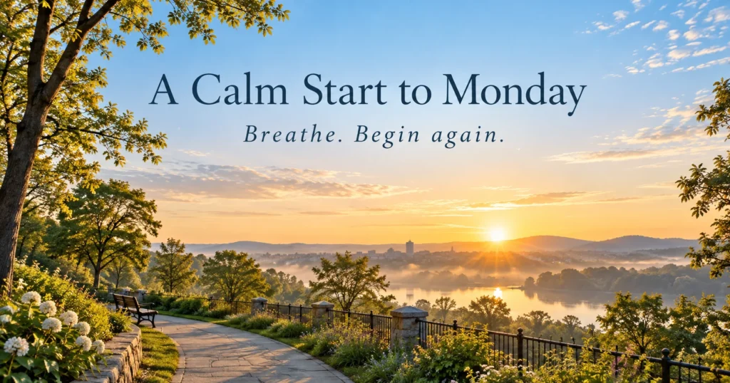 Calm Monday Messages for an Overwhelming Start