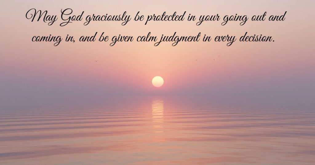 Comforting Blessings After a Difficult Day