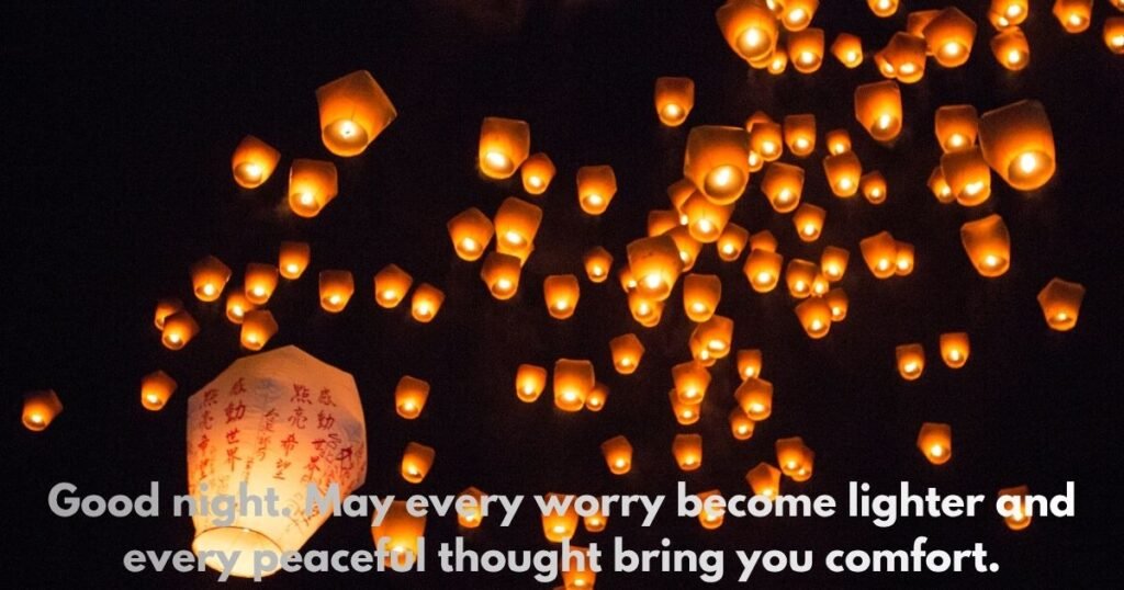 Good night Peaceful Images with Wishes