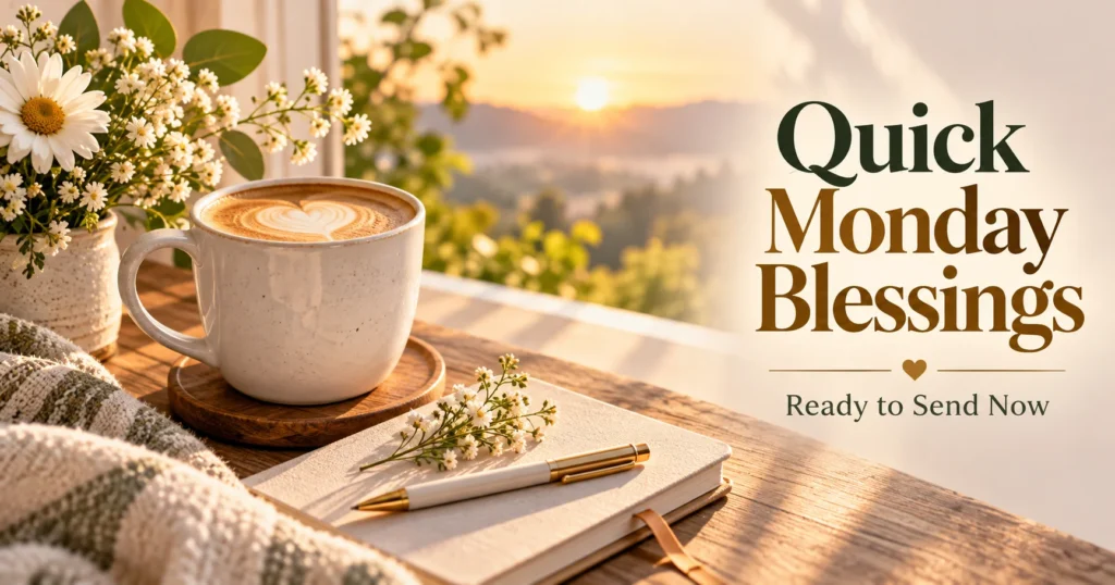 How to Personalize a Monday Morning Blessing