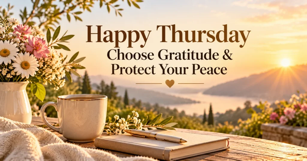 Late-Week Blessings for Peace Before Friday Arrives