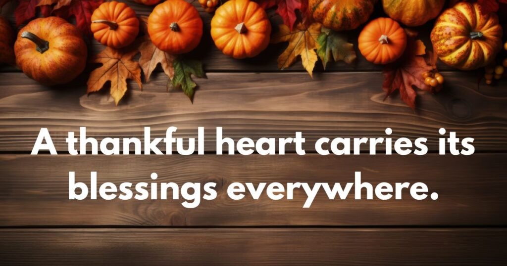 Meaningful Short Thanksgiving Quotes