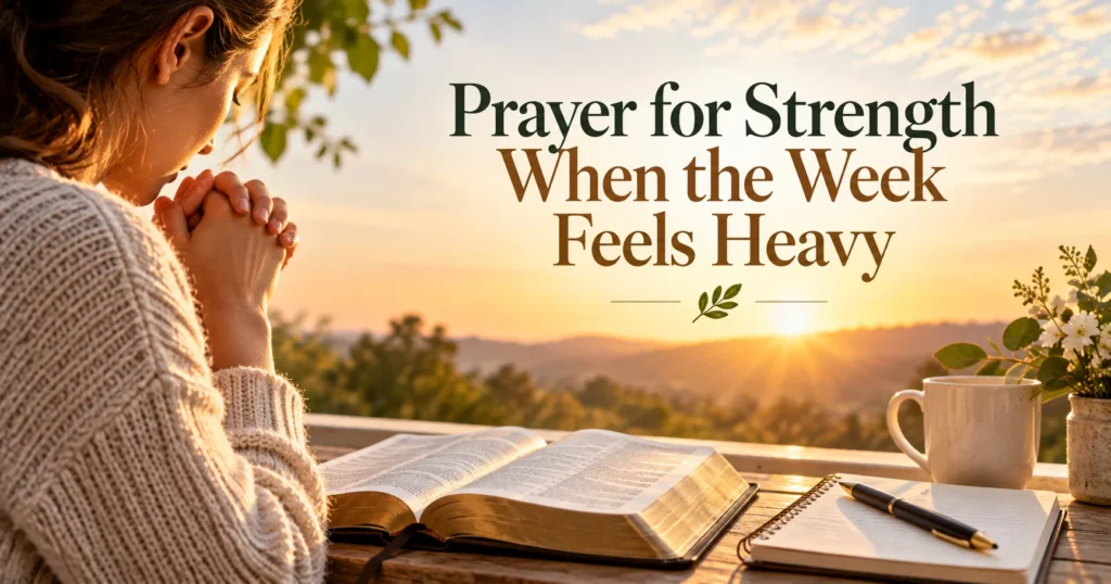 Midweek Prayer for Healing, Comfort, and Emotional Rest