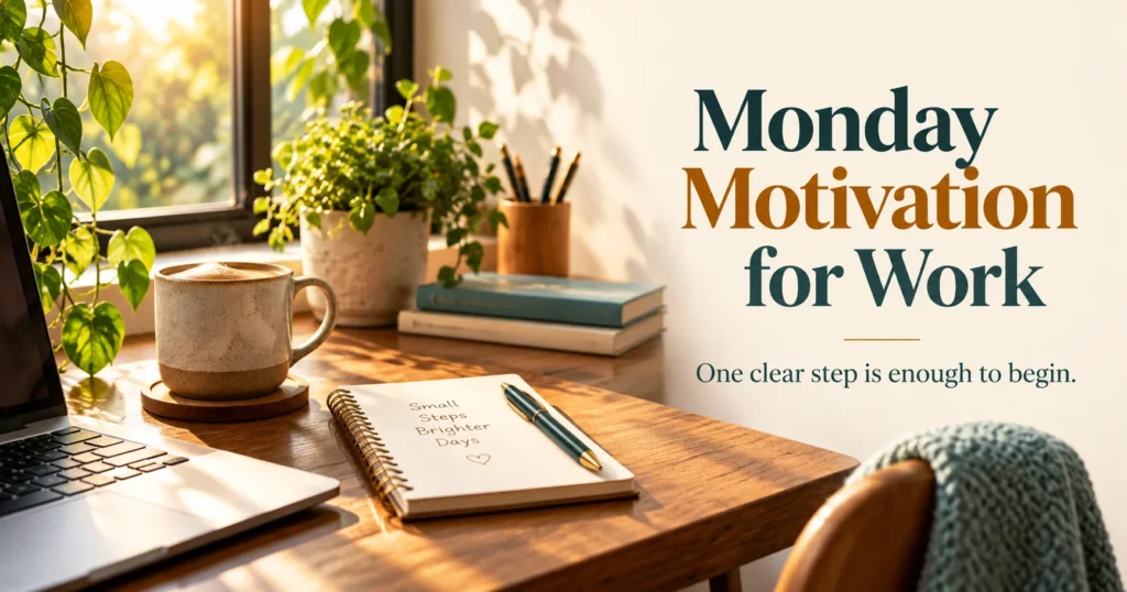 Monday Motivation for Work Without the Hustle Cliches