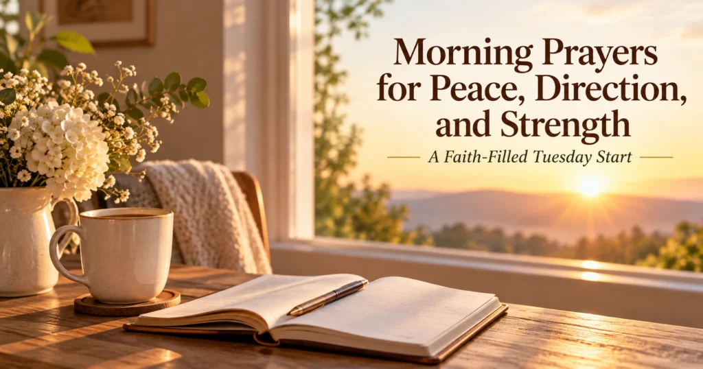 Morning Prayers for Peace, Direction, and Strength