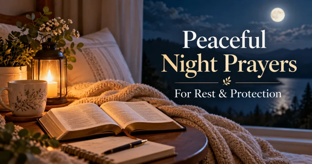 Peaceful Night Prayers for Rest and Protection