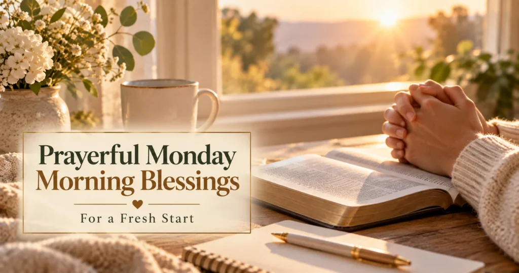 Prayerful Monday Morning Blessings for a Fresh Start
