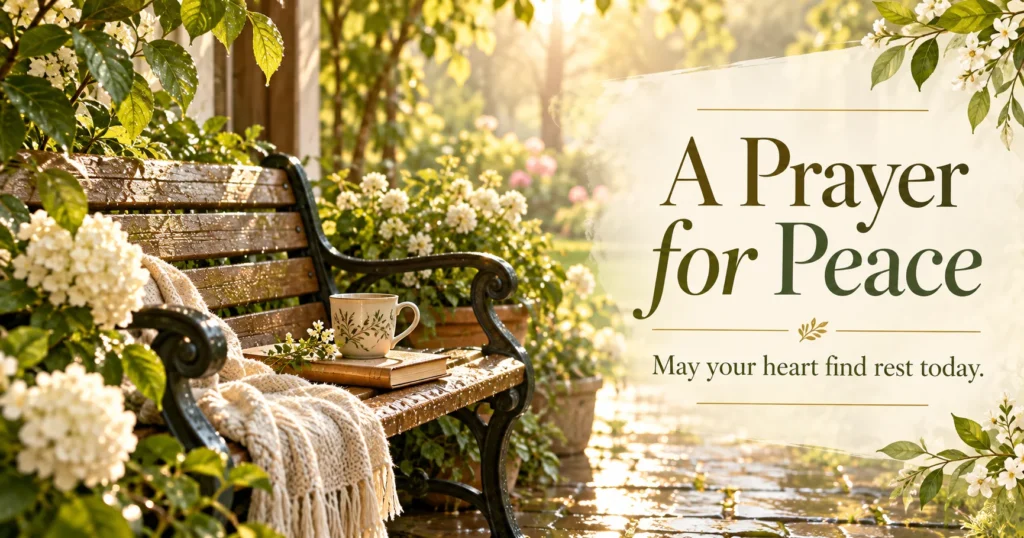 Prayers for Peace After a Stressful Week