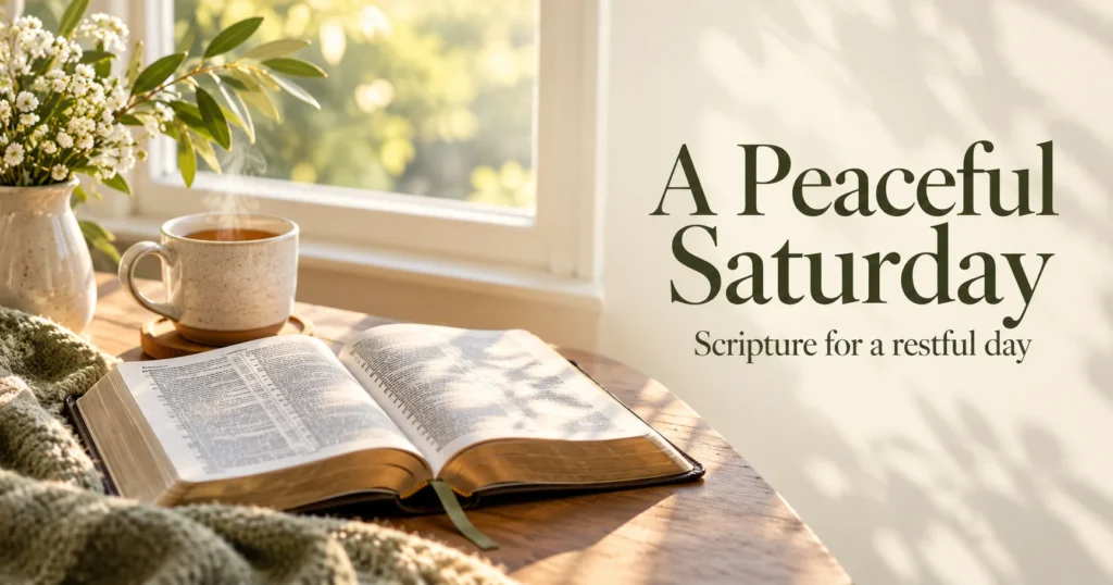 Saturday Morning Blessings Based on Scripture