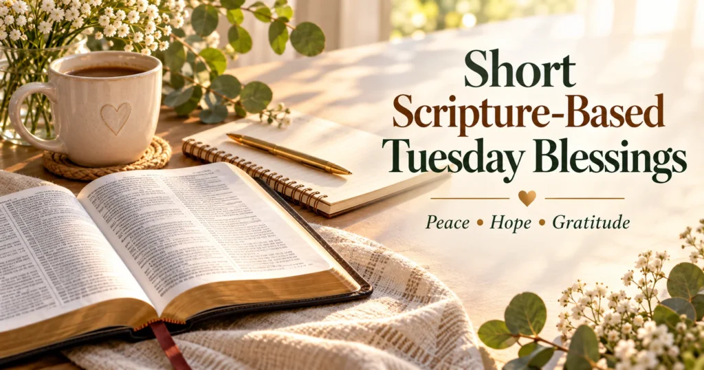 Short Scripture-Based Tuesday Blessings