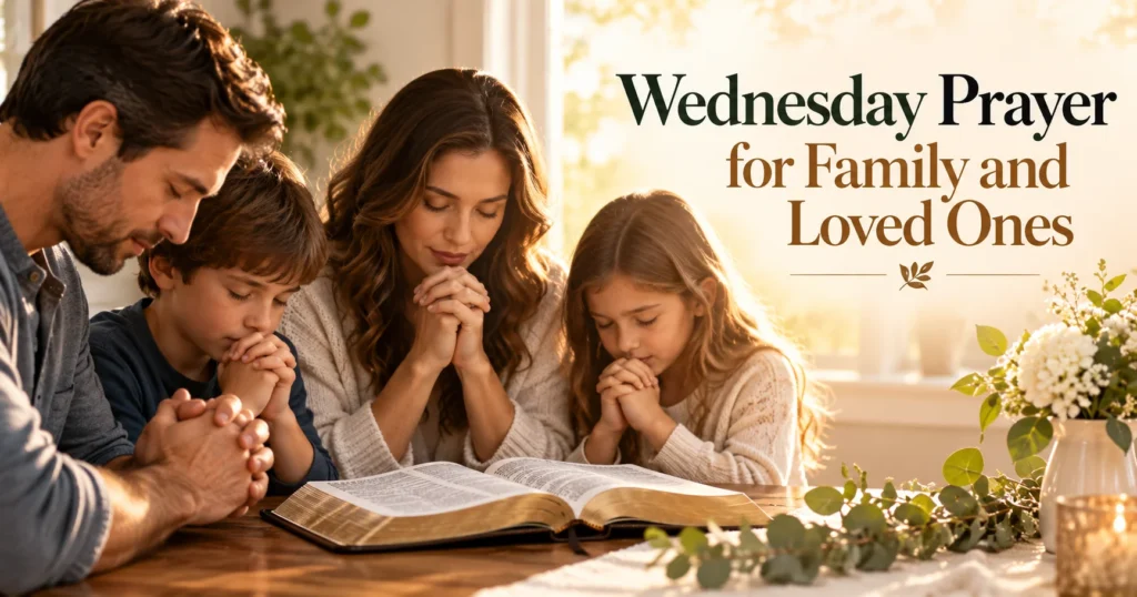 Wednesday Prayer for Family and Loved Ones