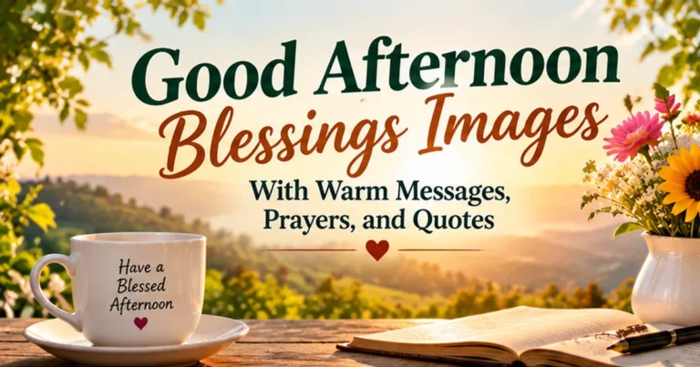 111+ Good Afternoon, Blessings Images with Warm Messages, Prayers, and Quotes