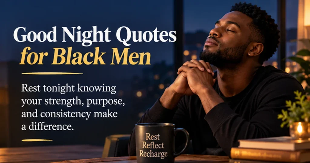 Good night quotes for Black women