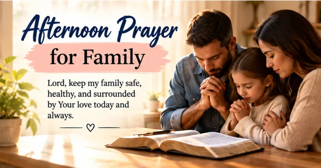 Prayer for family
