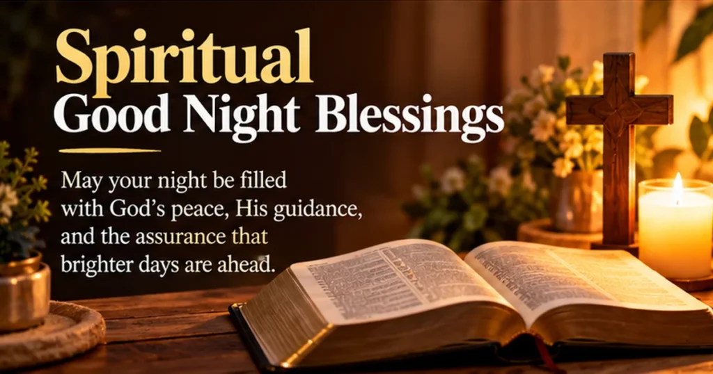 Spiritual good night blessings